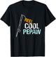 Pepaw Gift from Granddaughter Grandson Reel Cool Pepaw T-Shirt - T-Shirt | Black