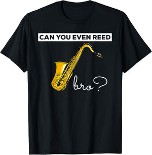 Saxophone Sax Gift Funny Bari Alto Tenor Jazz T-Shirt - T-Shirt | Black