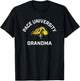 Pace University Setters Arched Grandma T-Shirt - T-Shirt | Black