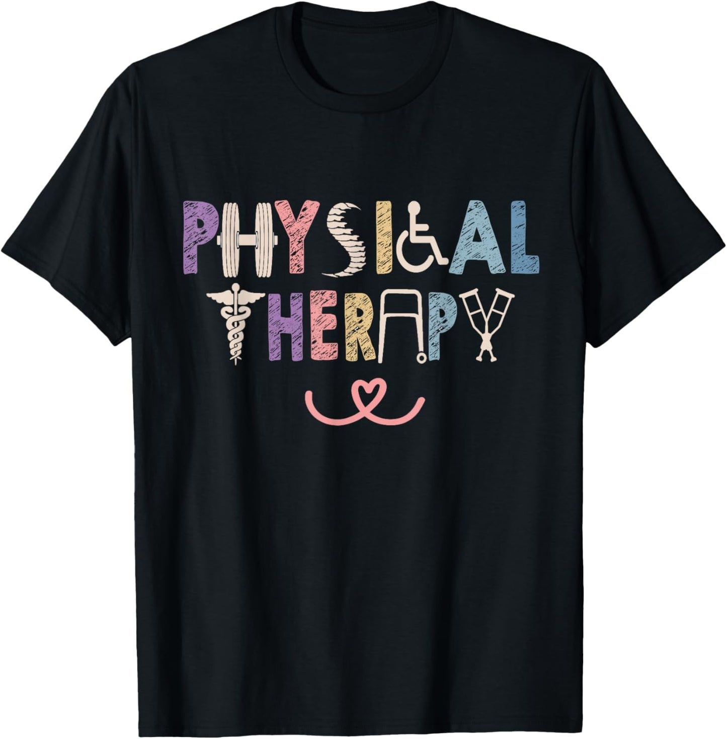 Physical Therapy Job Pt Women Physical Therapist T-Shirt - T-Shirt | Black