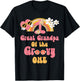 Great Grandpa of the Groovy one peace sign birthday matching T-Shirt - T-Shirt | Black