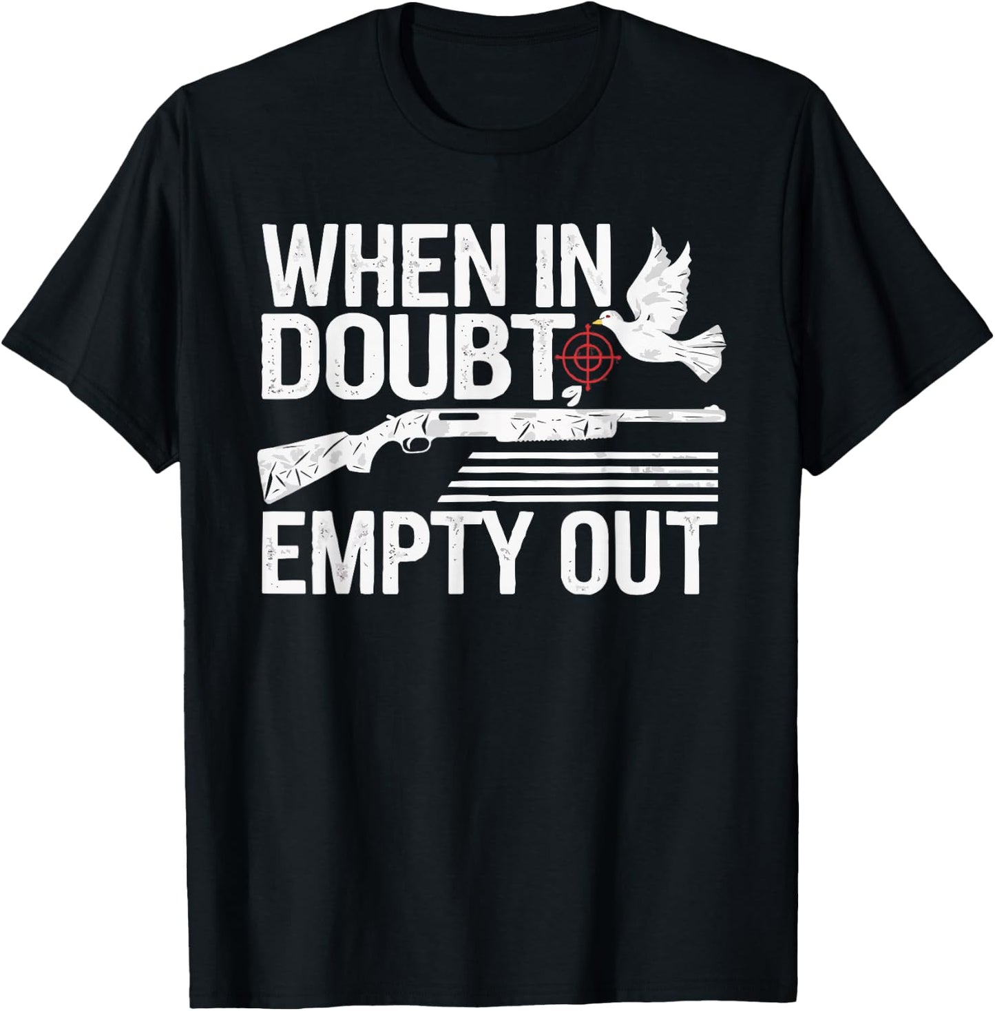 Dove Hunting Gear Dove Season Flying Bird Dove Slayer T-Shirt - T-Shirt | Black
