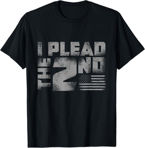 Second Amendment I Plead The 2nd Trump Gun Gift T-Shirt - T-Shirt | Black