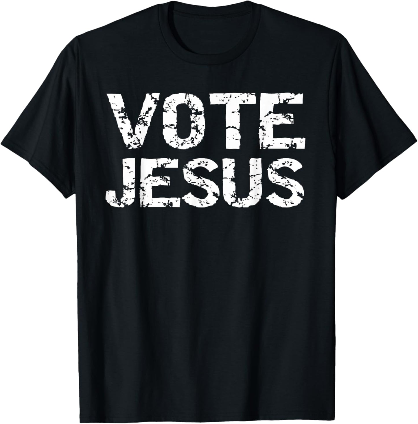 Conservative Christian Political Election Gift Vote Jesus T-Shirt - T-Shirt | Black