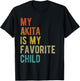 American Akita Dog Lover Funny Sarcastic Quote Vintage Retro Men Women T-Shirt - T-Shirt | Black