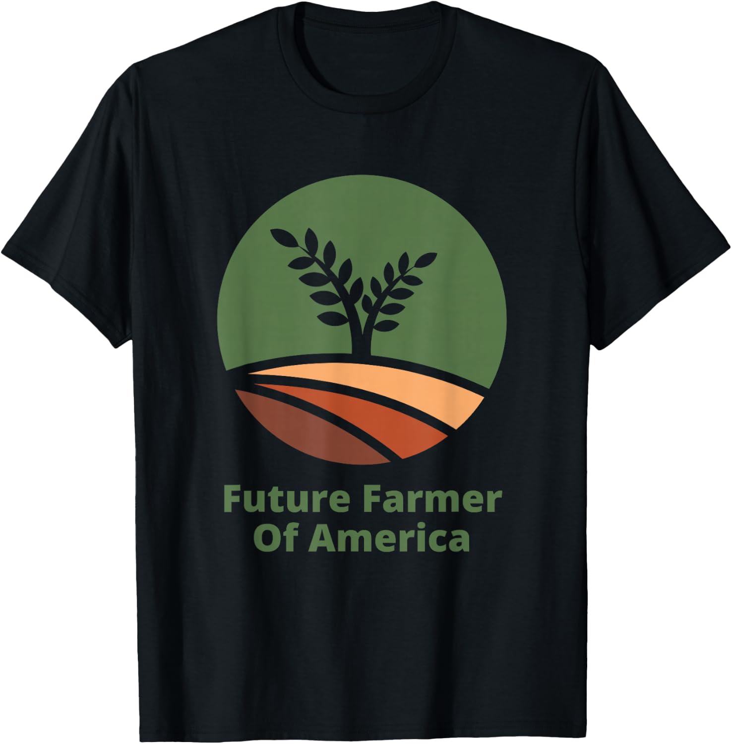 Future Farmer Of America for Farm Girls and Boys T-Shirt - T-Shirt | Black
