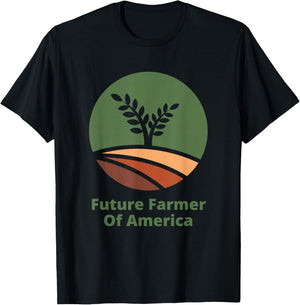 Future Farmer Of America for Farm Girls and Boys T-Shirt - T-Shirt | Black