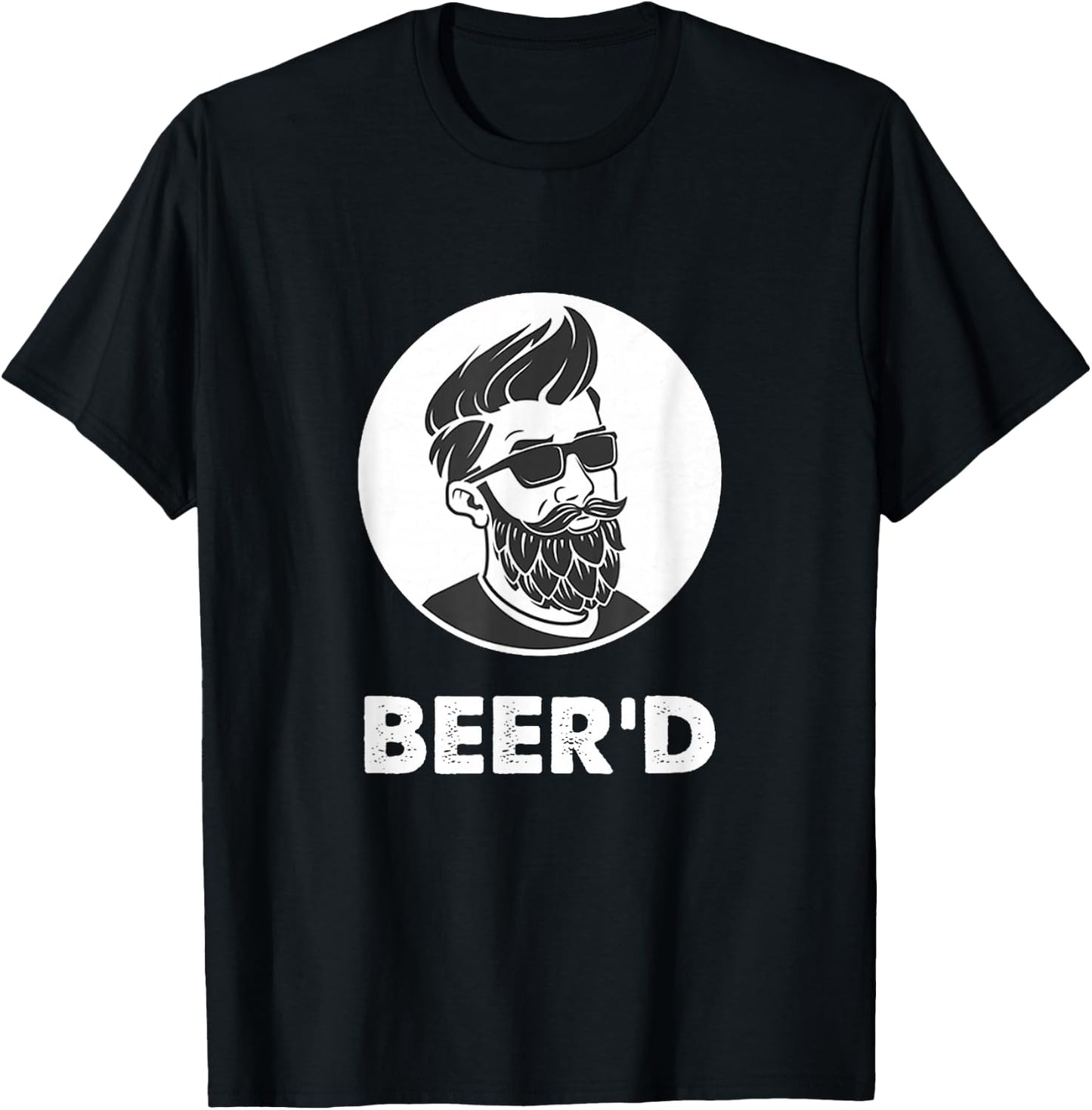 Beerd Beard Craft Beer Shirt T-Shirt - T-Shirt | Black