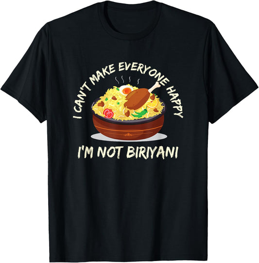 India pakistan biryani food lovers gift T-Shirt - T-Shirt | Black