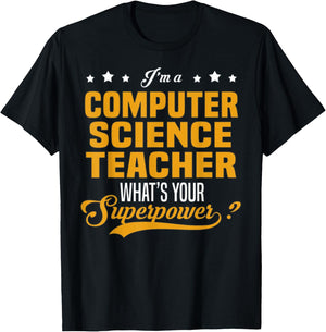 Computer Science Teacher T-Shirt - T-Shirt | Black