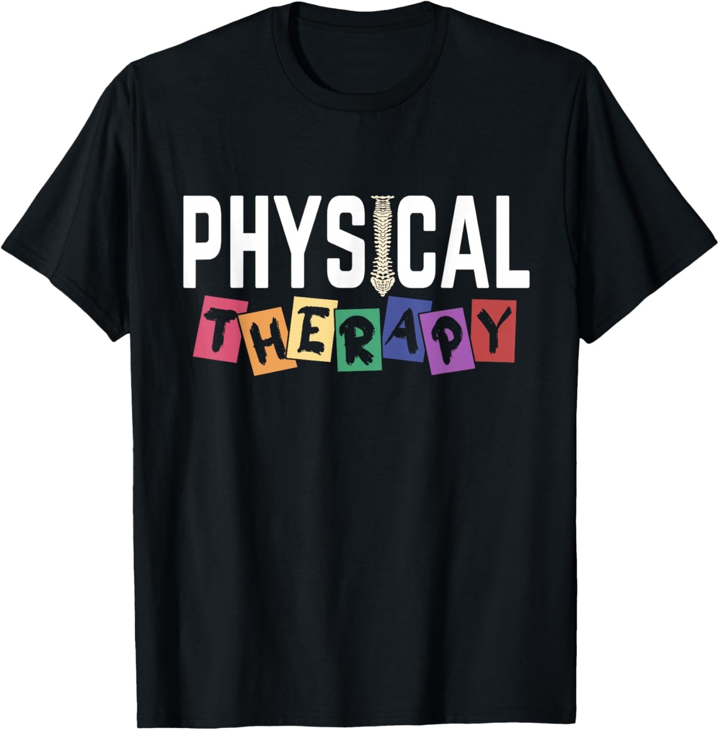 Physical Therapy Women Pt Job Physical Therapist T-Shirt - T-Shirt | Black