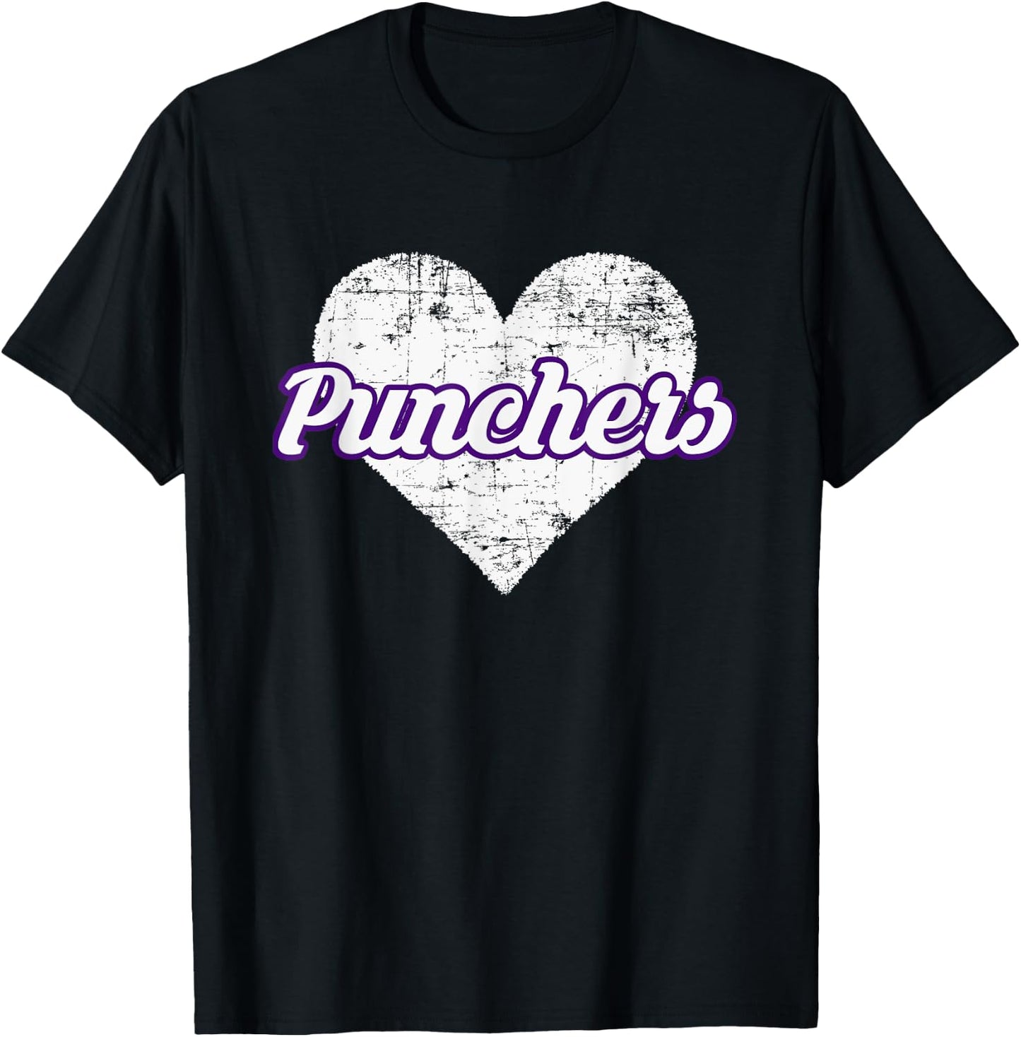 Mason Punchers Over Heart T-Shirt - T-Shirt | Black