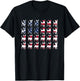 USA American Flag Chihuahua Lovers Fourth of July Patriotic T-Shirt - T-Shirt | Black