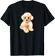 Toy poodle dog ,breed,mini poodle puppy Women Kids T-Shirt - T-Shirt | Black