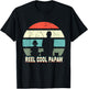 reel cool Papaw fisherman grandpa father's day Fishing gifts T-Shirt - T-Shirt | Black