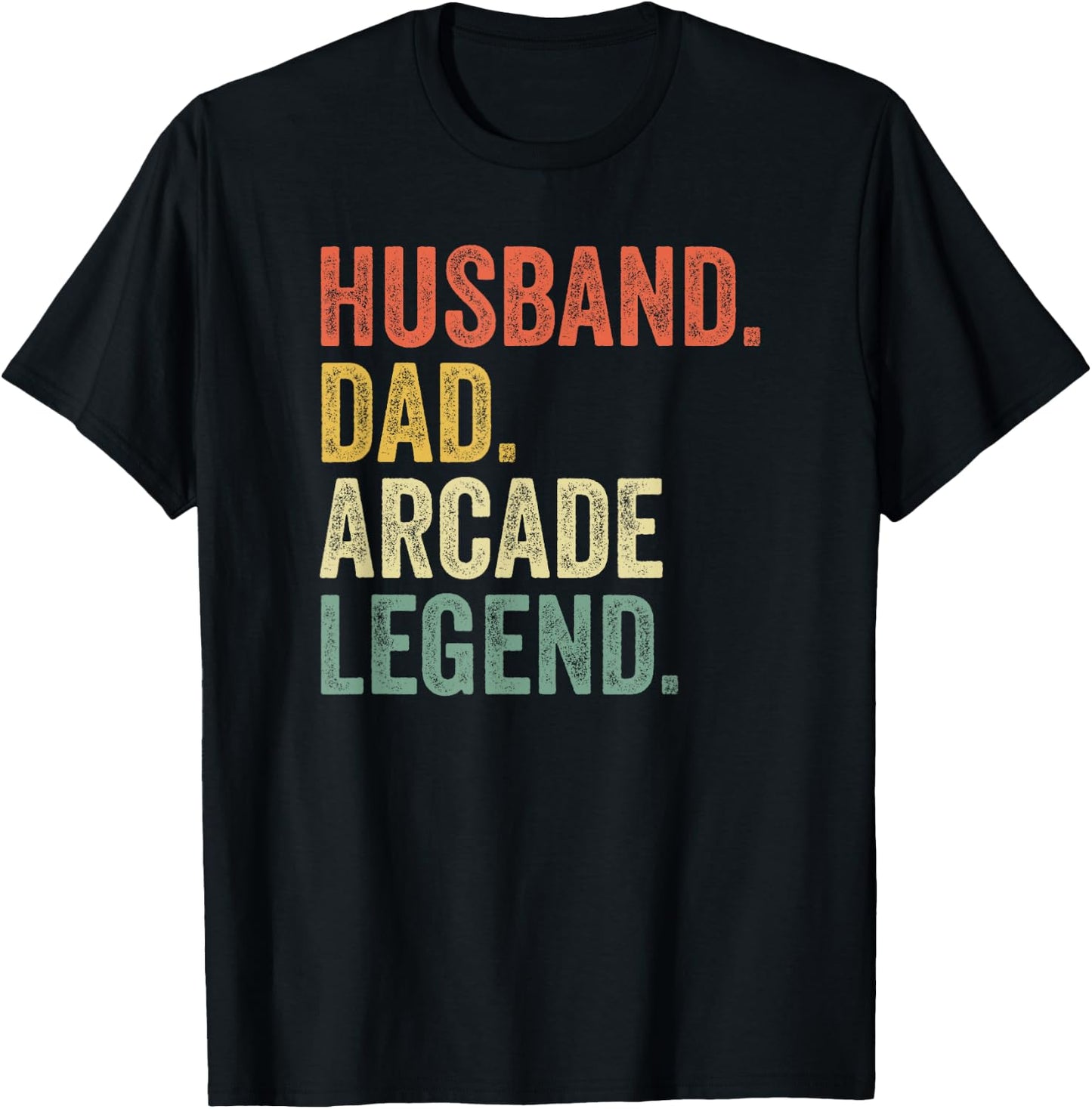Retro Arcade Shirt 80s Game Christmas Gifts Dad T-Shirt - T-Shirt | Black