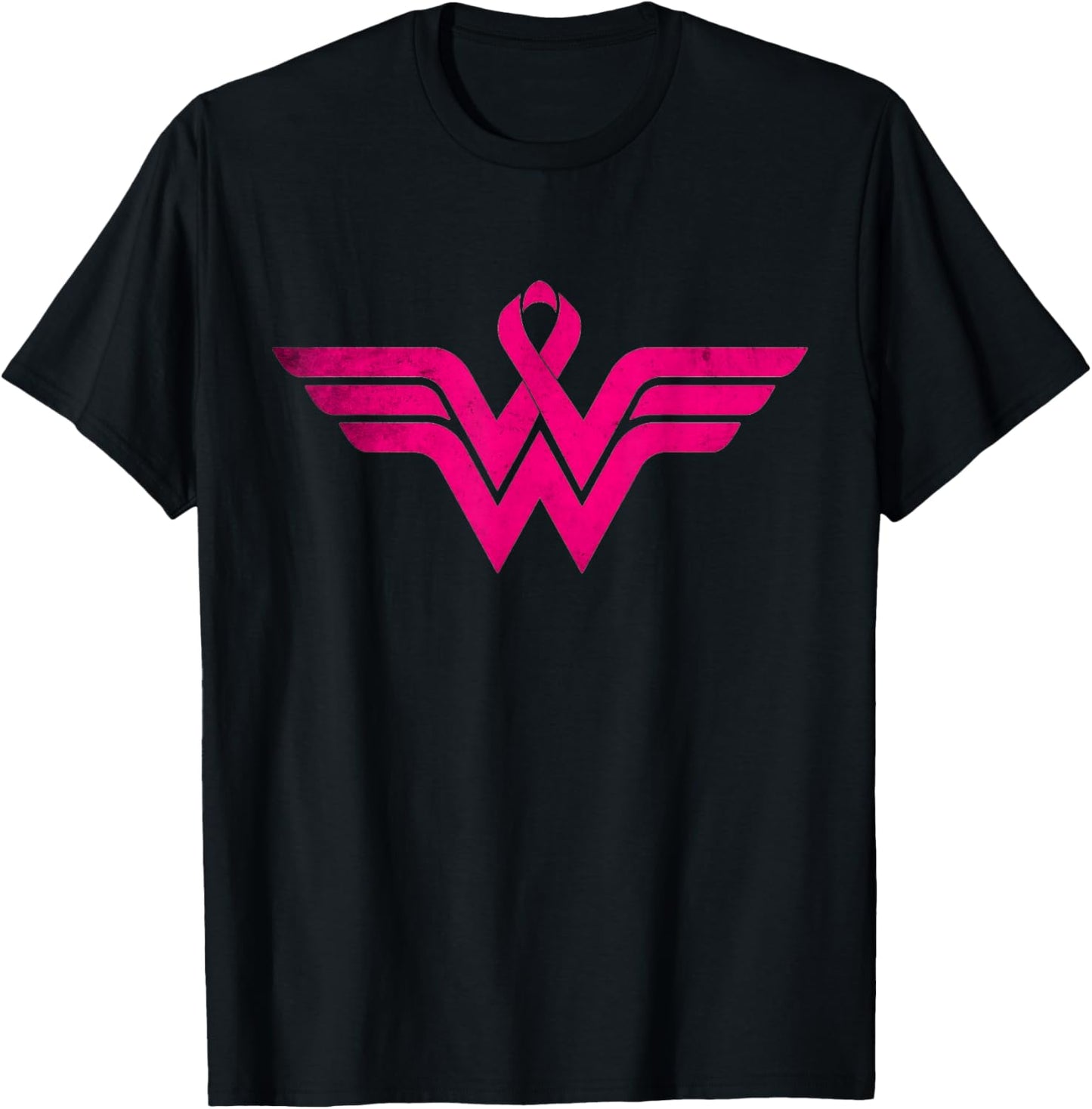 Breast Cancer Awareness for Super Women Survivors T-Shirt - T-Shirt | Black
