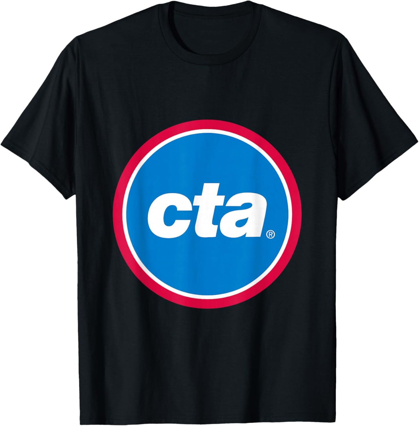 CTA Trains Logo T-Shirt - T-Shirt | Black