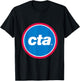 CTA Trains Logo T-Shirt - T-Shirt | Black