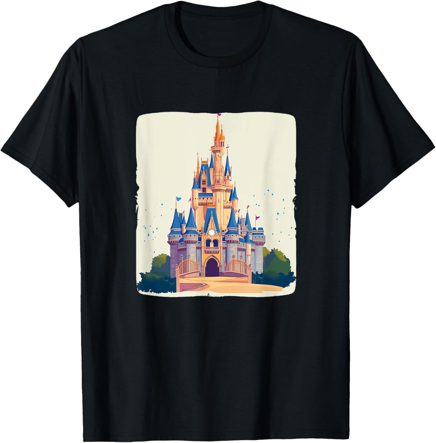 Cool Magical Kingdom Castle Costume for Boys and Girls T-Shirt - T-Shirt | Black