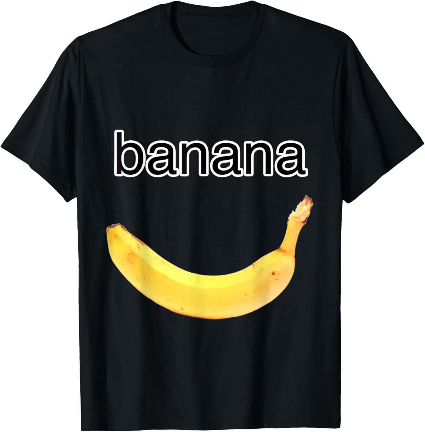 Banana T-Shirt - T-Shirt | Black