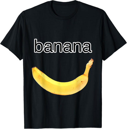 Banana T-Shirt - T-Shirt | Black
