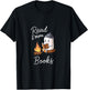 Read S'more Books Cute Campfire | Reading Book Lovers T-Shirt - T-Shirt | Black