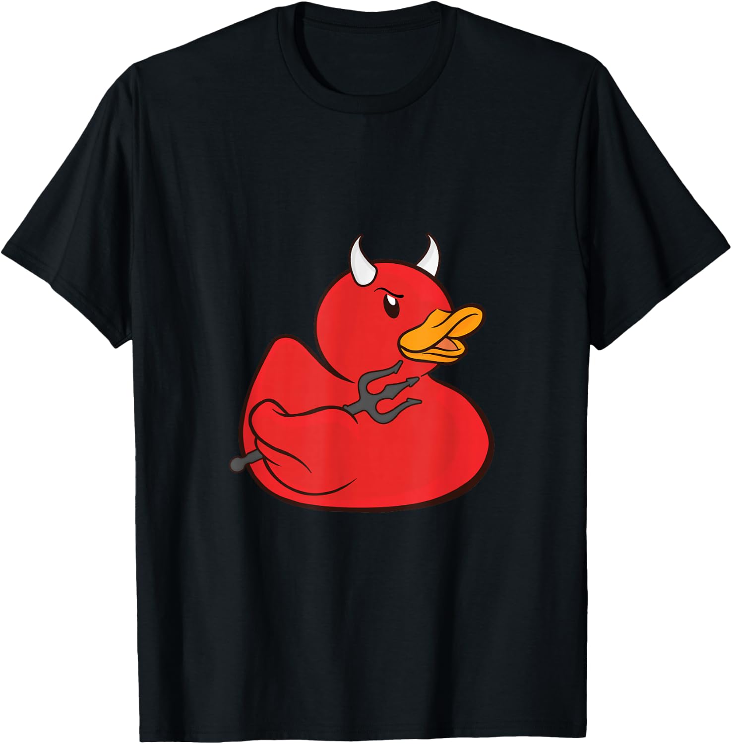Rubber Duck Devil Rubber Duckie Halloween Costume T-Shirt - T-Shirt | Black