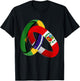 Brazil Flag Peru Grown Ring Marriage Wedding T-Shirt - T-Shirt | Black