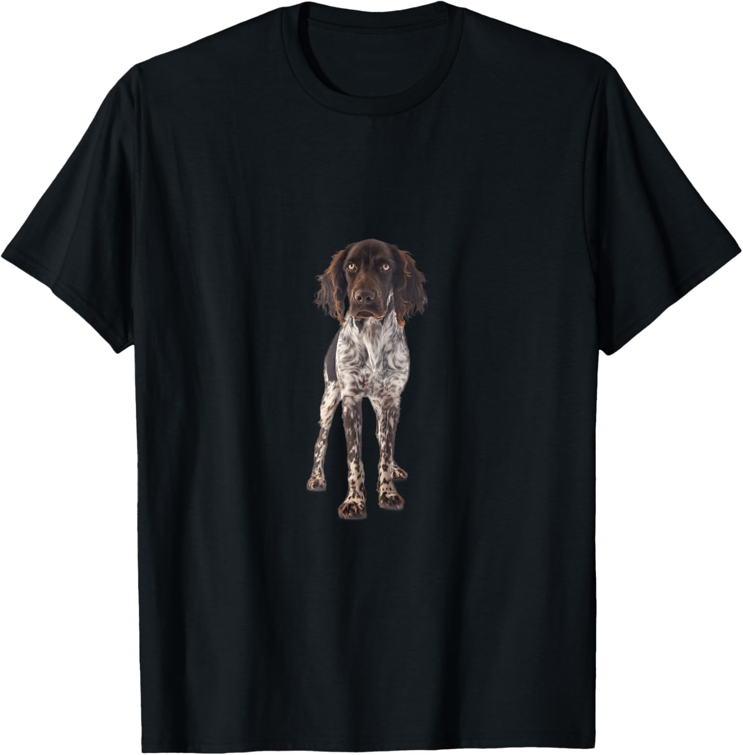 Niedlicher Münsterlander T-Shirt - T-Shirt | Black