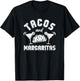 Tacos and Margaritas Men and Adult Cinco de Mayo T-Shirt - T-Shirt | Black