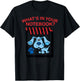 Blue's Clues Whats in Your Notebook? T-Shirt - T-Shirt | Black