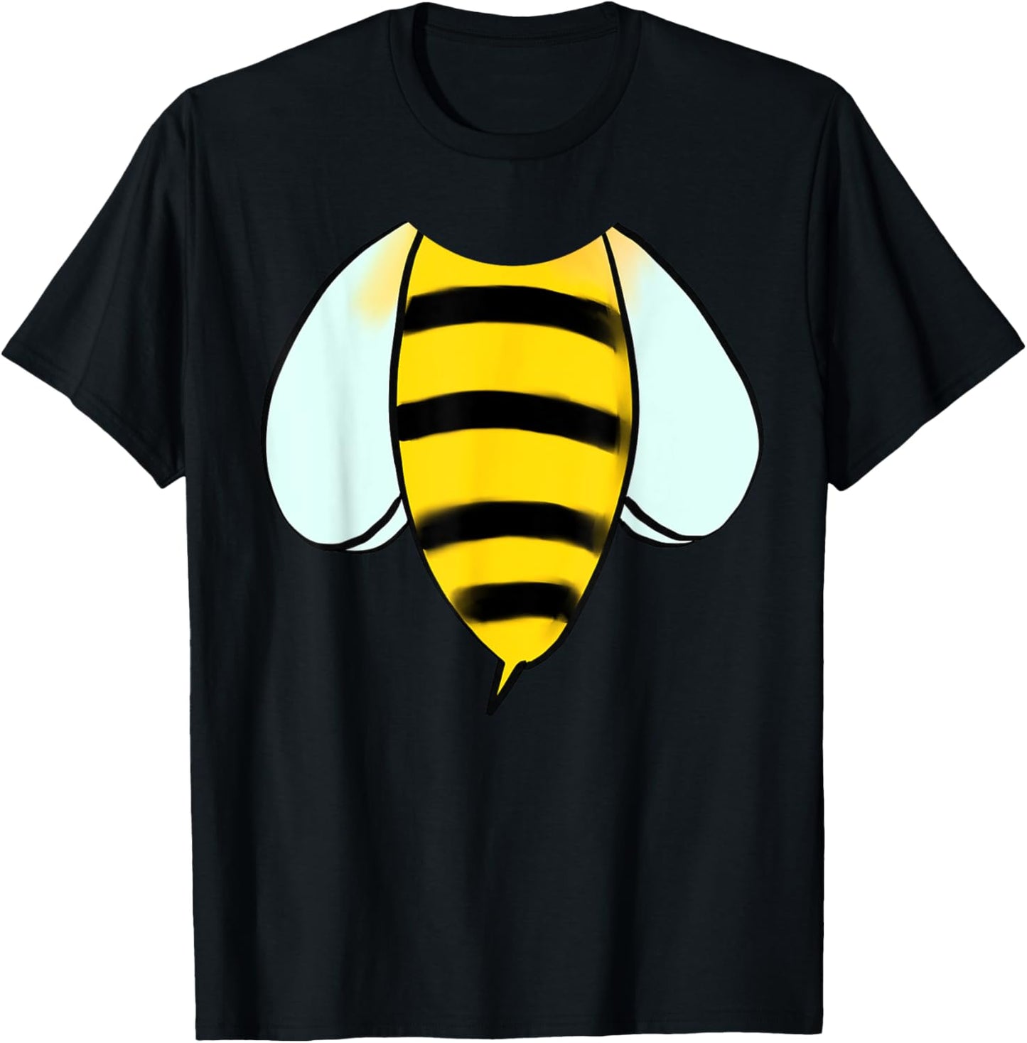 Bee Halloween Costume - Cute Bumblebee Insect Outfit T-Shirt - T-Shirt | Black
