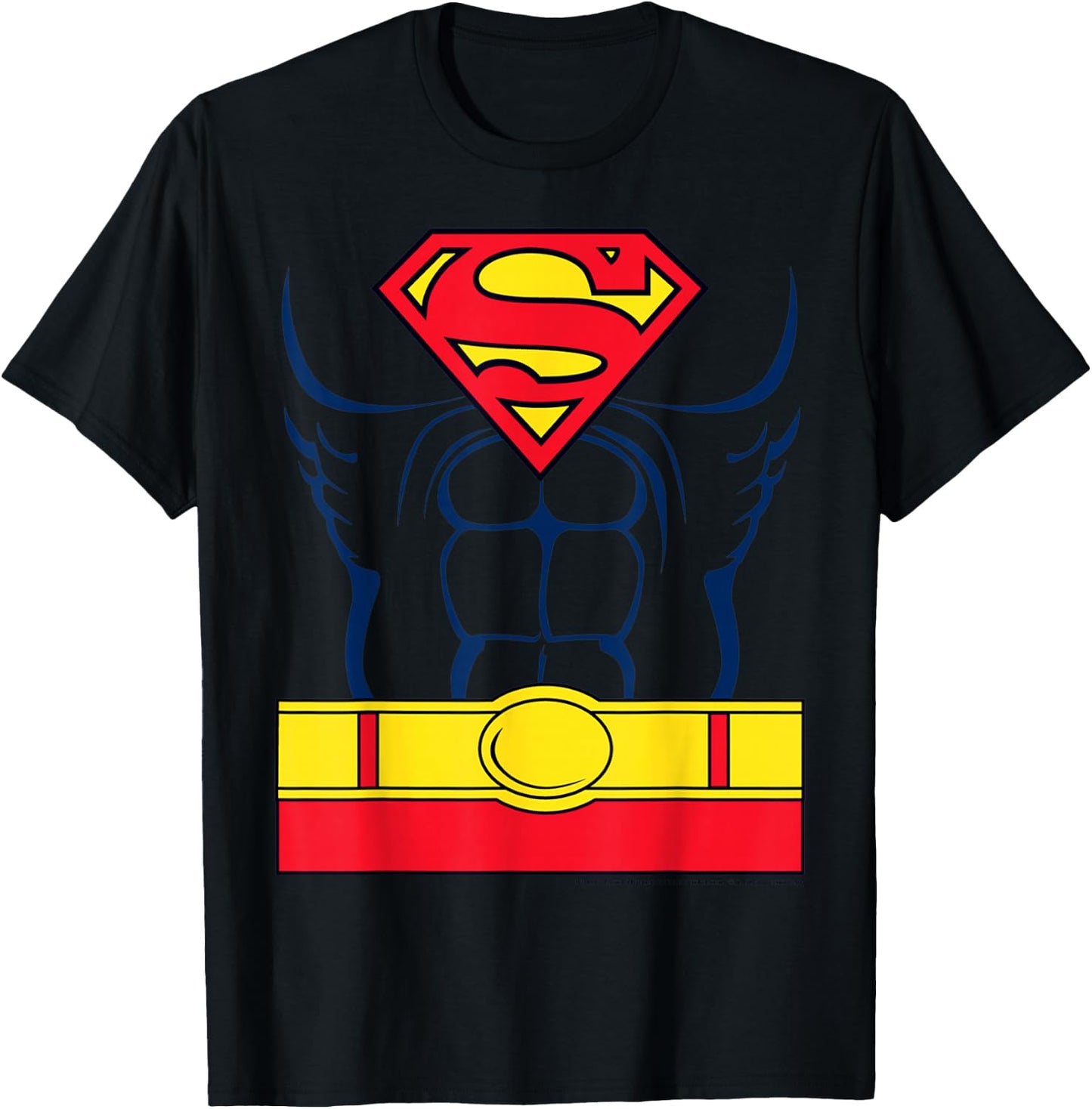 DC Comics Superman Costume T-Shirt - T-Shirt | Black