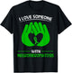 Neurofibromatosis Awareness Fighter I love someone with NF T-Shirt - T-Shirt | Black