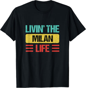 Milan Italy T-Shirt - T-Shirt | Black