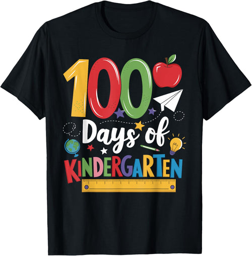 100 Days Of Kindergarten School 100th Days Of School Kids