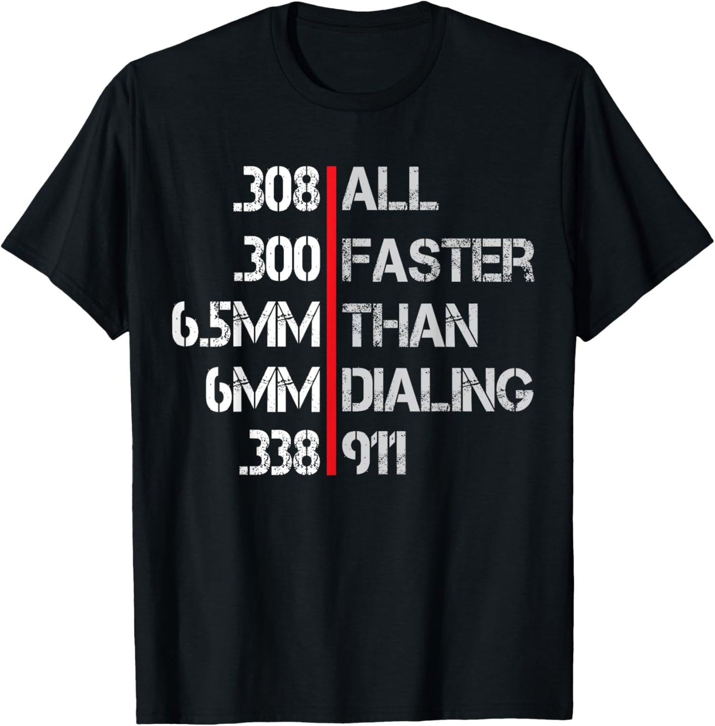 Long Range Shooting Marksman Precision Rifle Shooter T-Shirt - T-Shirt | Black