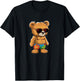 Awesome Teddy Bear swim trunks Costume T-Shirt - T-Shirt | Black
