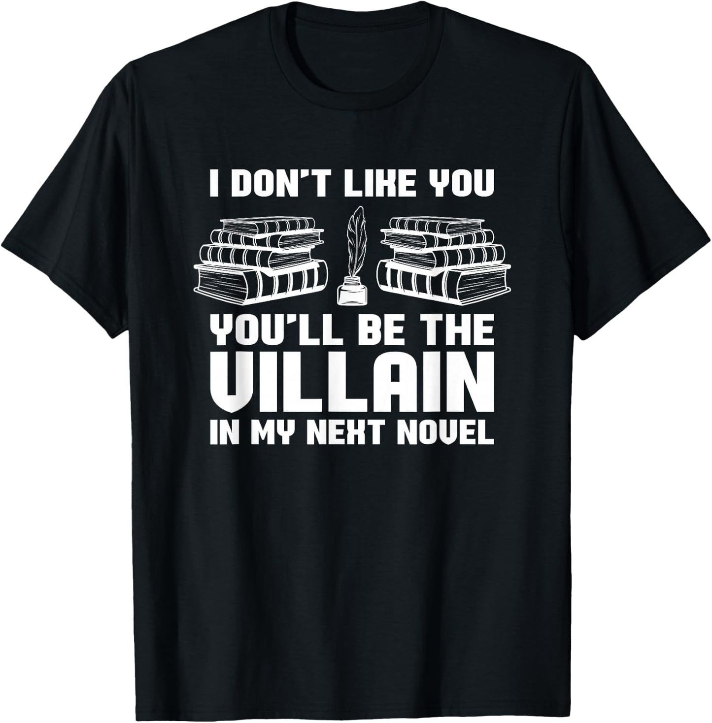 Writer Author Book Literature Gift - Novelist Publisher T-Shirt - T-Shirt | Black