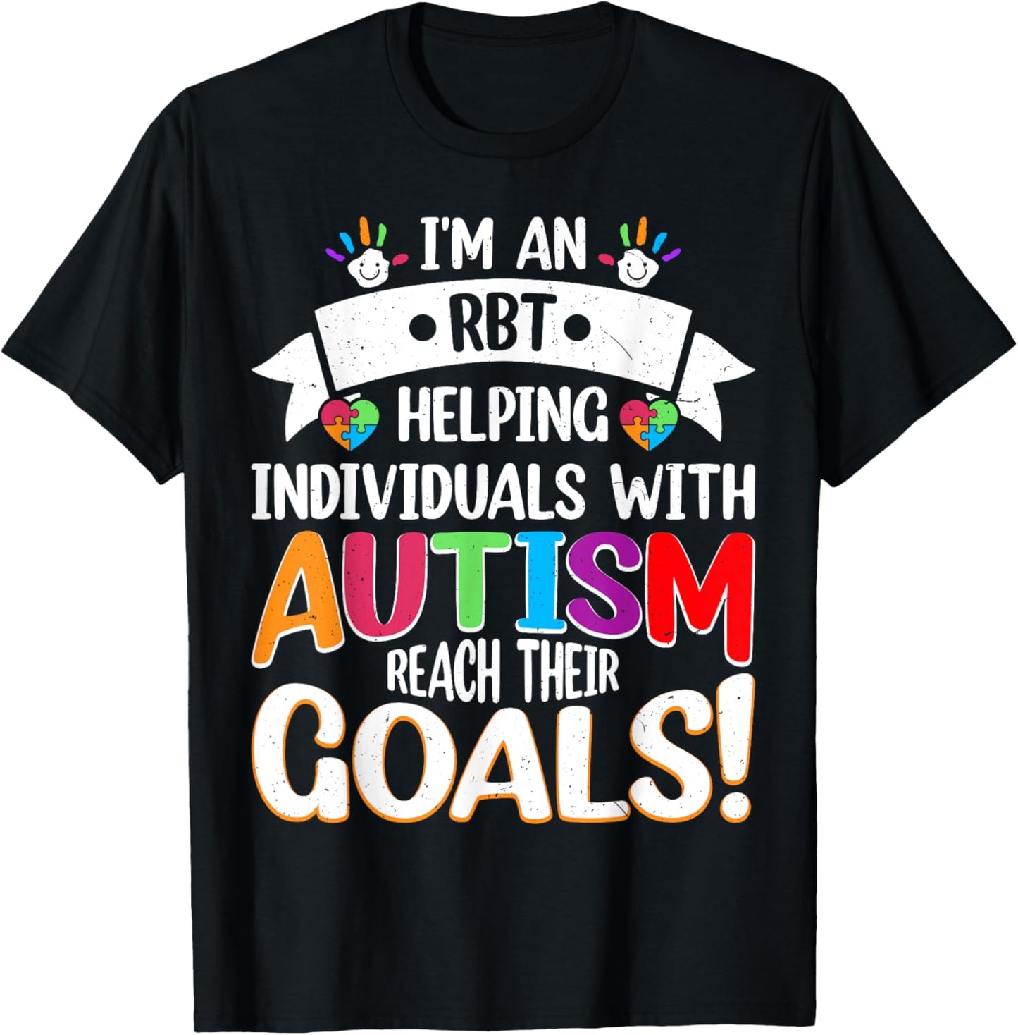 Behavior Analyst Teacher Squad Autism Therapists RBT Women T-Shirt - T-Shirt | Black