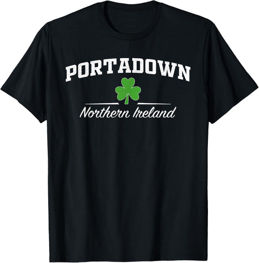 Portadown Northern Ireland T-Shirt - T-Shirt | Black