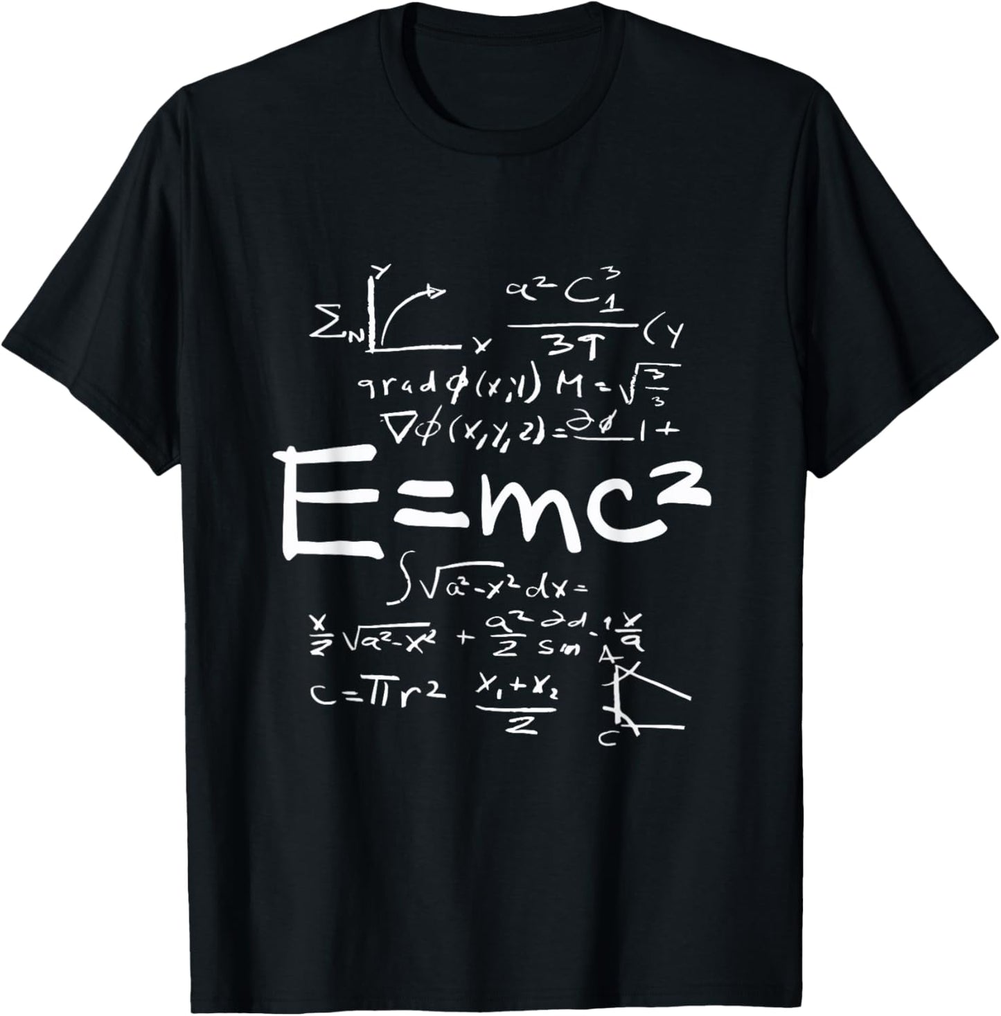 Relativity E=mc2 T-Shirt - T-Shirt | Black