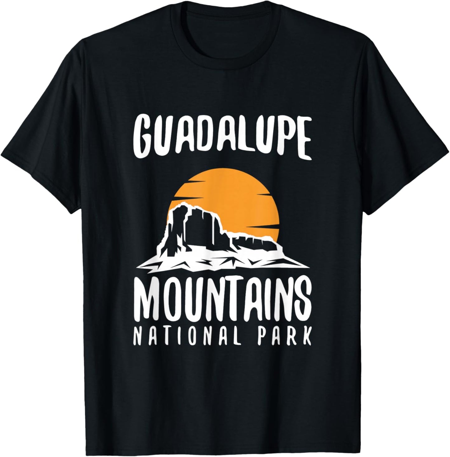 Guadalupe Mountain National Park Hiking T-Shirt - T-Shirt | Black