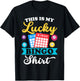 This Is My Lucky Bingo Shirt T-Shirt - T-Shirt | Black