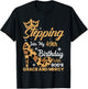 Stepping Into My 49th Birthday With Gods Grace Leopard Women T-Shirt - T-Shirt | Black