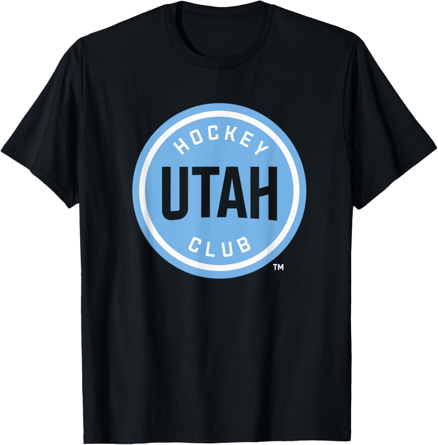 Utah Hockey Club Icon Black Officially Licensed T-Shirt - T-Shirt | Black