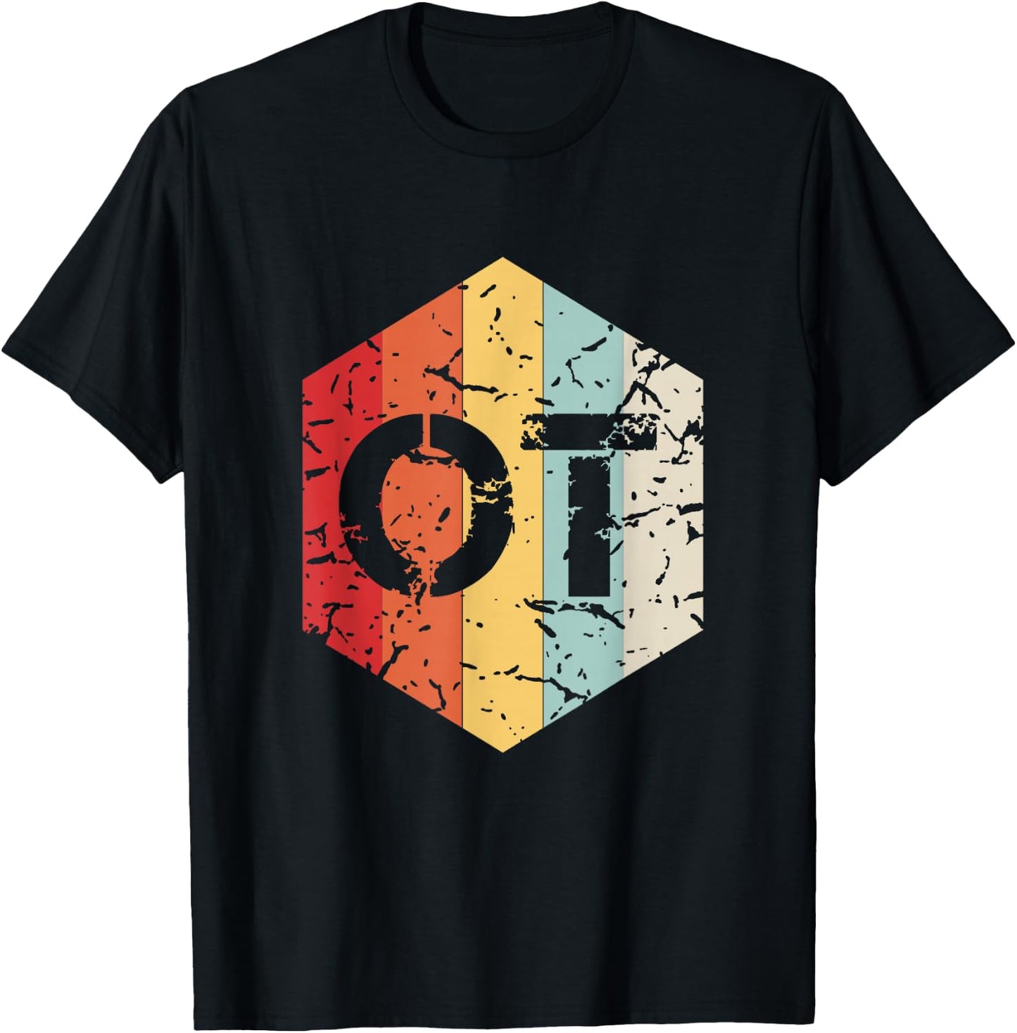 Retro OT Occupational Therapy Gift Therapist Month T-Shirt - T-Shirt | Black