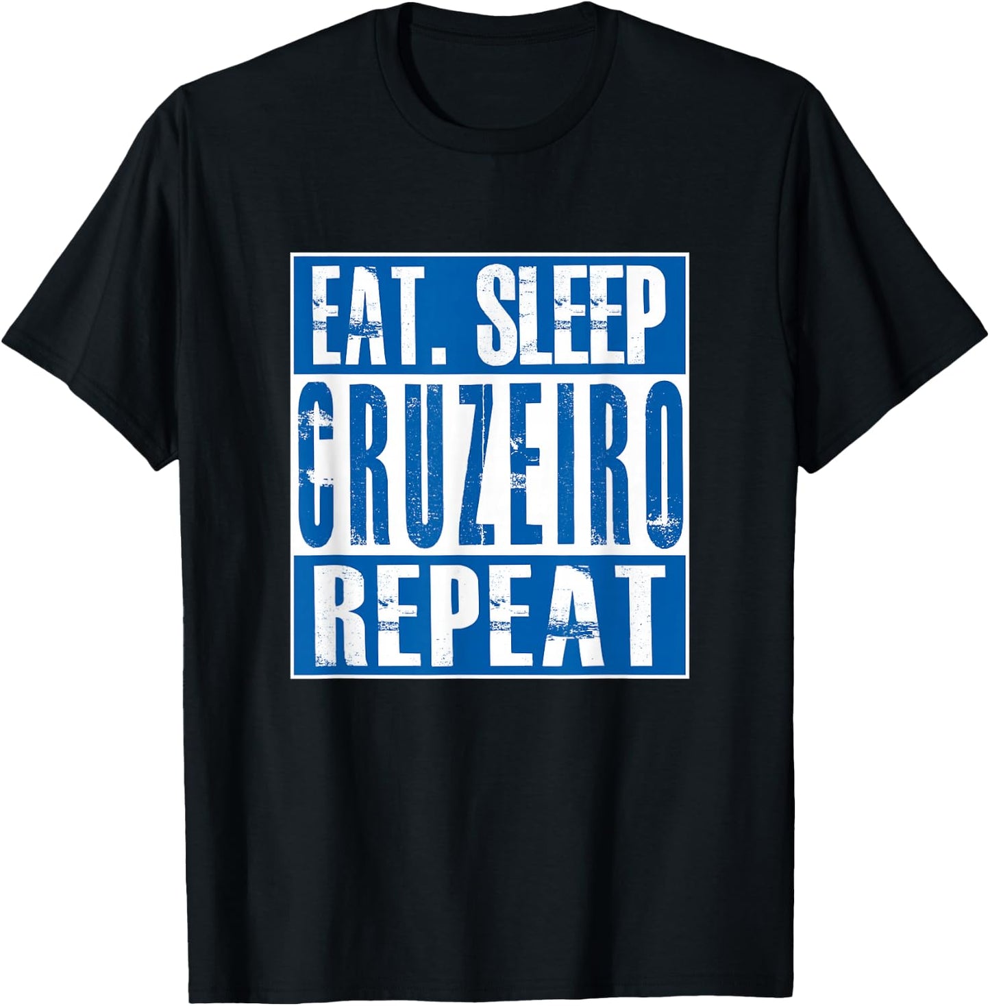 Cruzeiro Soccer - Camisa Cruzeiro - Black Kids - Soccer Team - Short Sleeve - Classic Fit - - Small T-Shirt - T-Shirt | Black