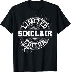 SINCLAIR Funny Surname Family Tree Birthday Reunion Gift T-Shirt - T-Shirt | Black